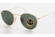 Ray-Ban Round Metal Gold (RB3447 001 47mm) saules brilles
